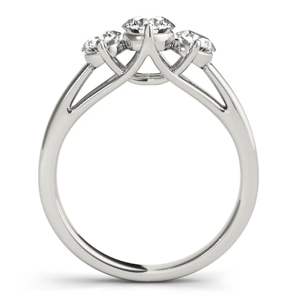 3-Stone Trellis Engagement Rings - Image 2