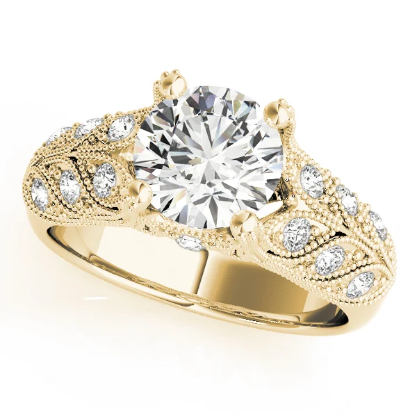 Vintage Inspired Filigree Engagement Ring - Image 5