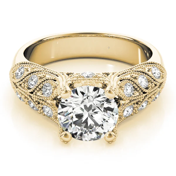 Vintage Inspired Filigree Engagement Ring - Image 7