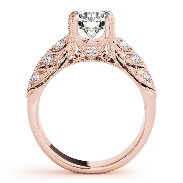 Vintage Inspired Filigree Engagement Ring - Image 10