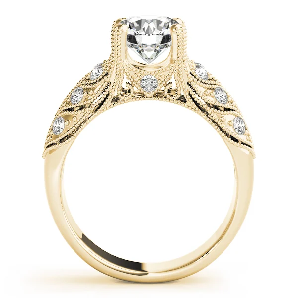 Vintage Inspired Filigree Engagement Ring - Image 6