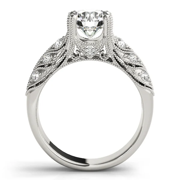 Vintage Inspired Filigree Engagement Ring - Image 2