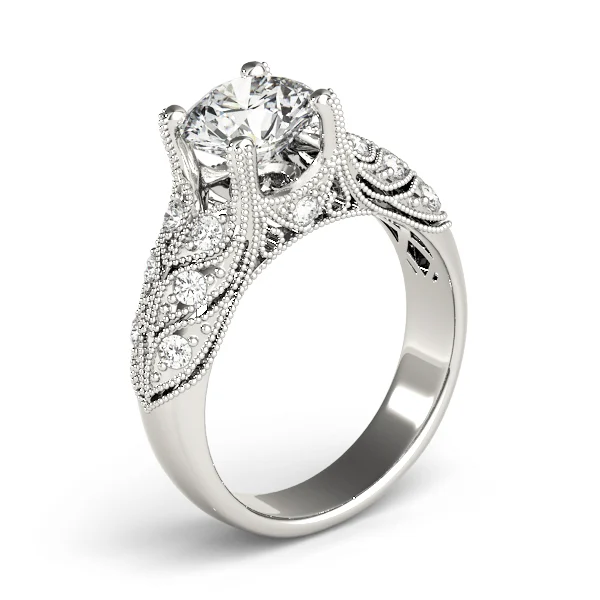 Vintage Inspired Filigree Engagement Ring - Image 4