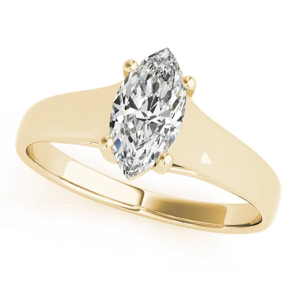 Solitaire Trellis Engagement Ring - Image 5