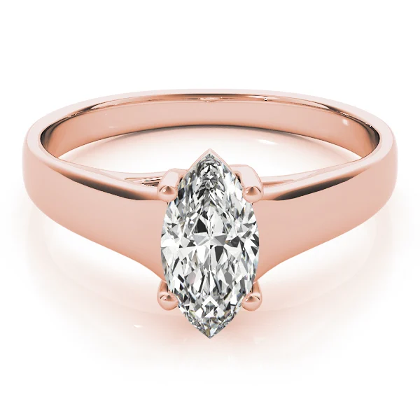 Solitaire Trellis Engagement Ring - Image 11