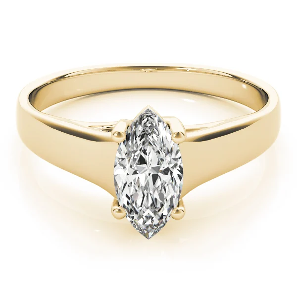 Solitaire Trellis Engagement Ring - Image 7