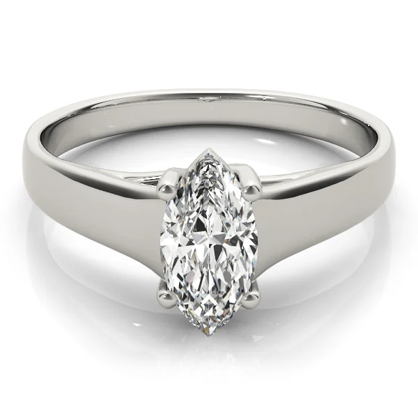 Solitaire Trellis Engagement Ring - Image 3