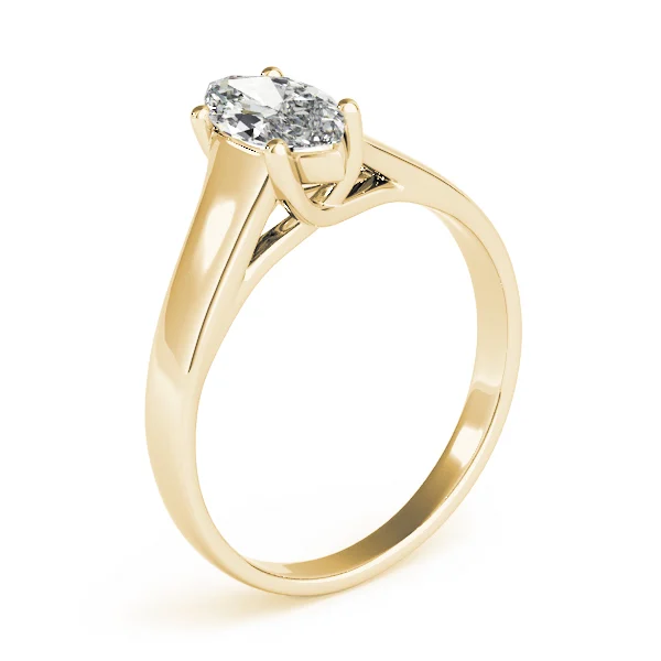 Solitaire Trellis Engagement Ring - Image 8