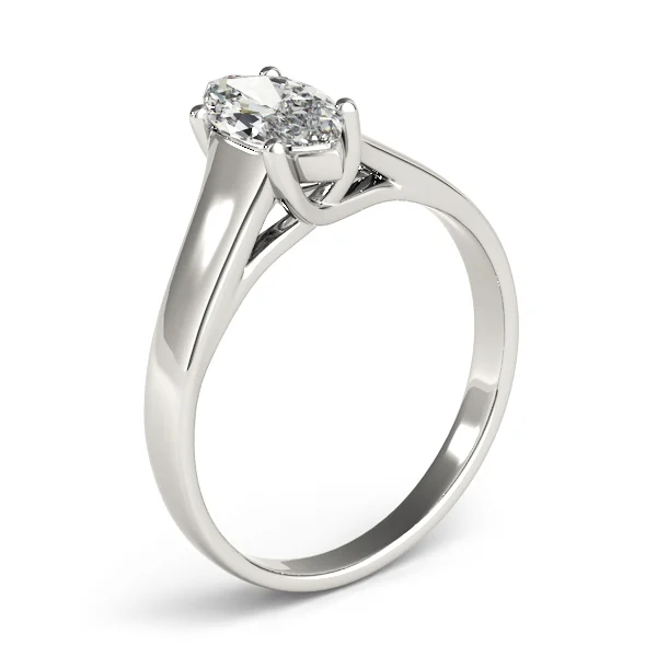 Solitaire Trellis Engagement Ring - Image 4