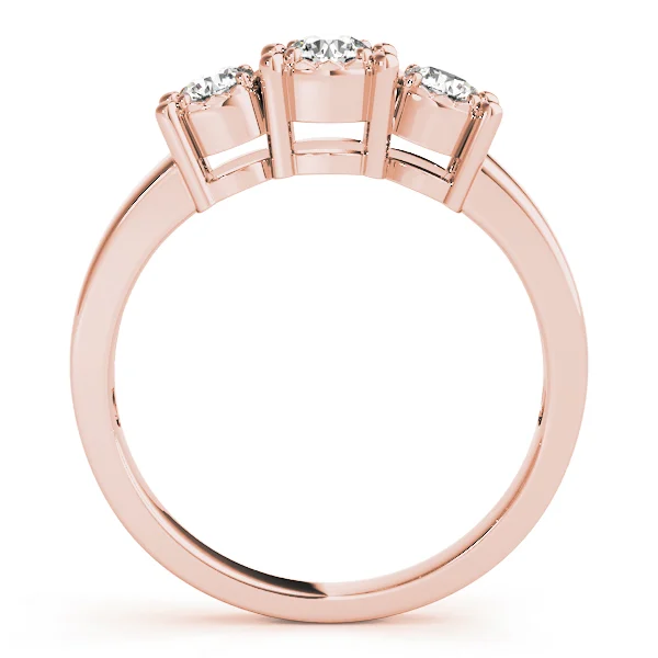 3-Stone Prong Set Engagement Ring - Image 10