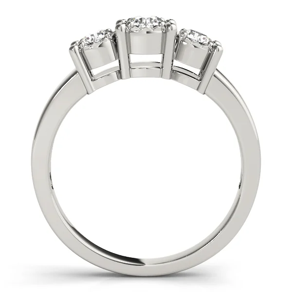 3-Stone Prong Set Engagement Ring - Image 2