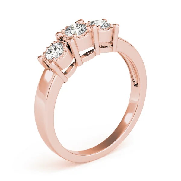 3-Stone Prong Set Engagement Ring - Image 12