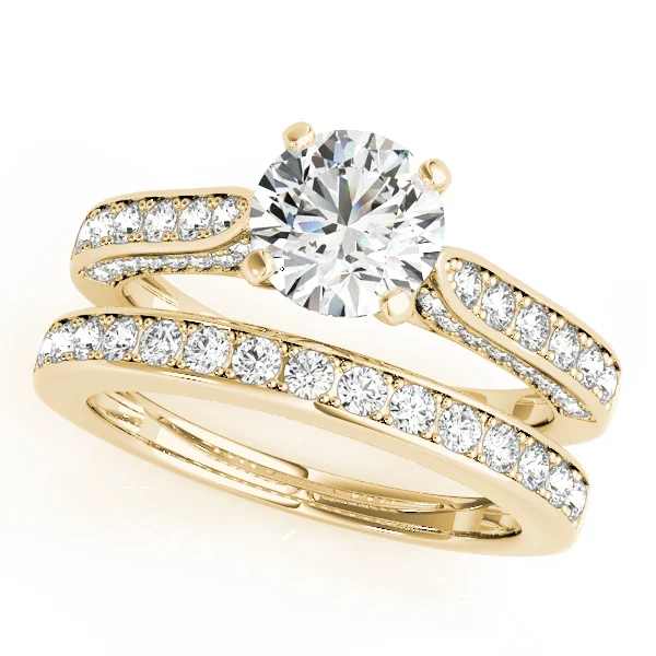 Single Row Prong Engagement Ring - Image 6
