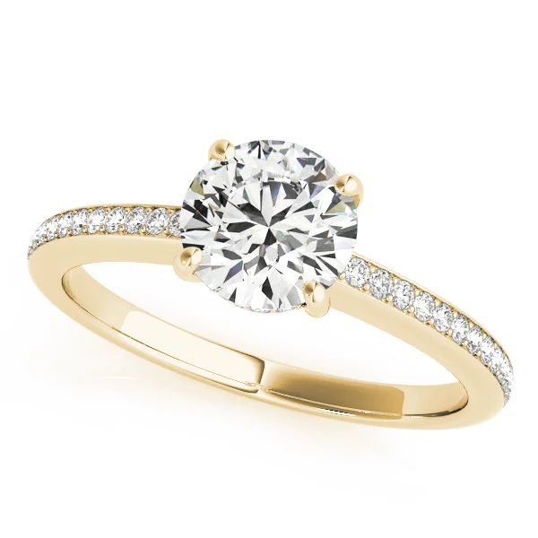 ENGAGEMENT RINGS SINGLE ROW PRONG - Image 4