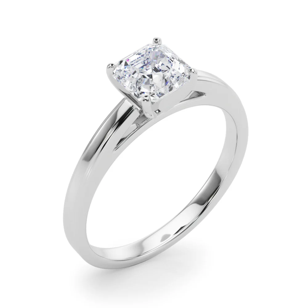 Classic Cathedral Style Peg Head Engagement Ring - Image 31