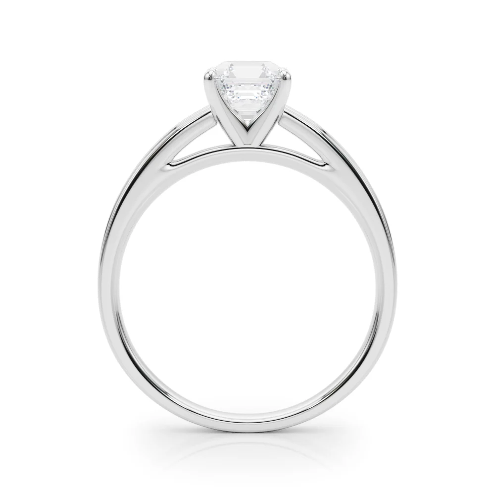 Classic Cathedral Style Peg Head Engagement Ring - Image 11