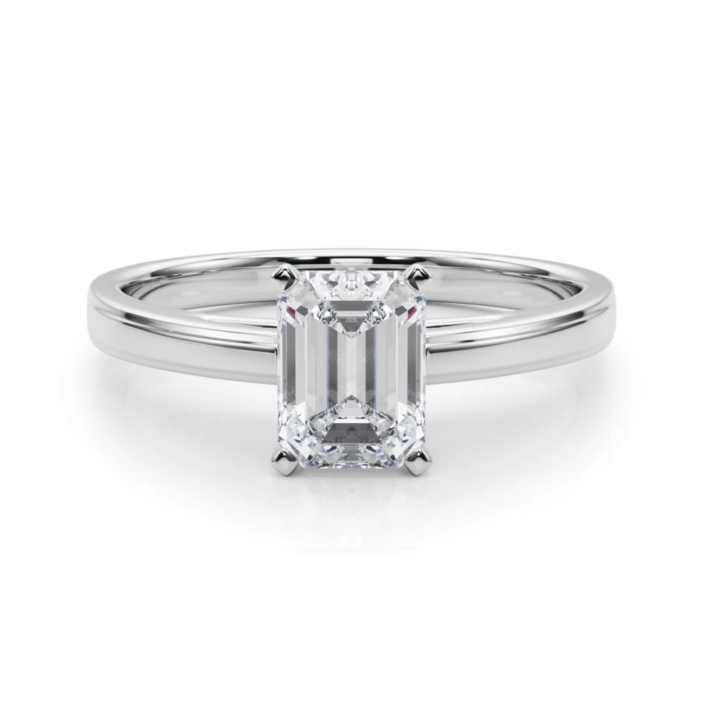 Classic Cathedral Style Peg Head Engagement Ring - Image 23
