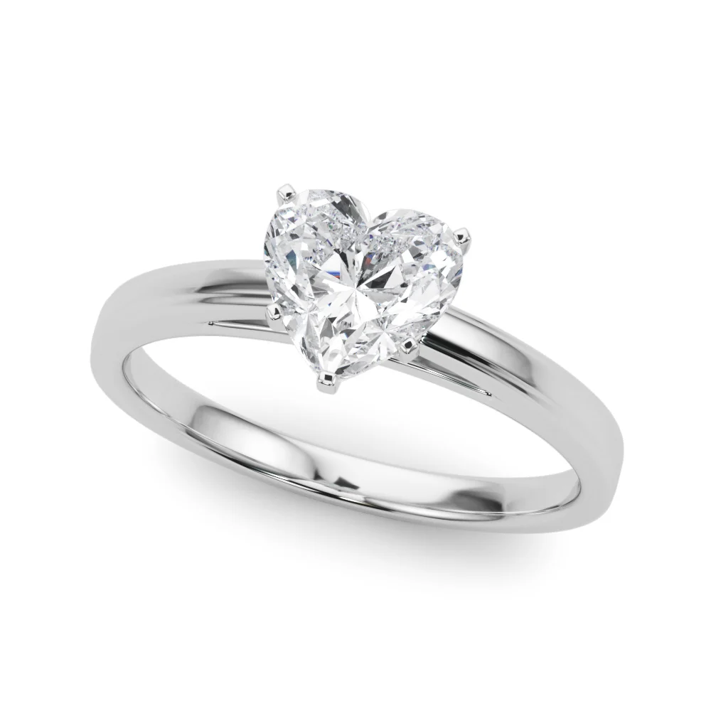 Classic Cathedral Style Peg Head Engagement Ring - Image 4