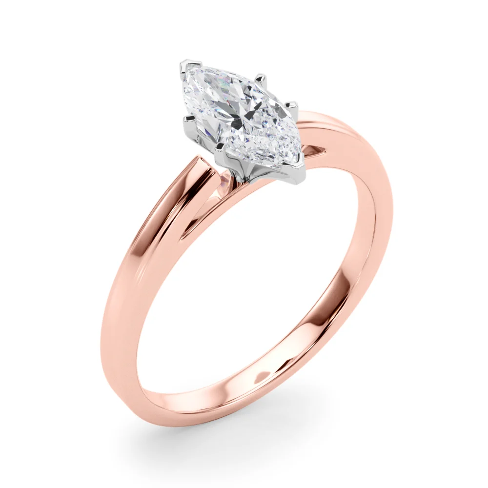 Classic Cathedral Style Peg Head Engagement Ring - Image 115