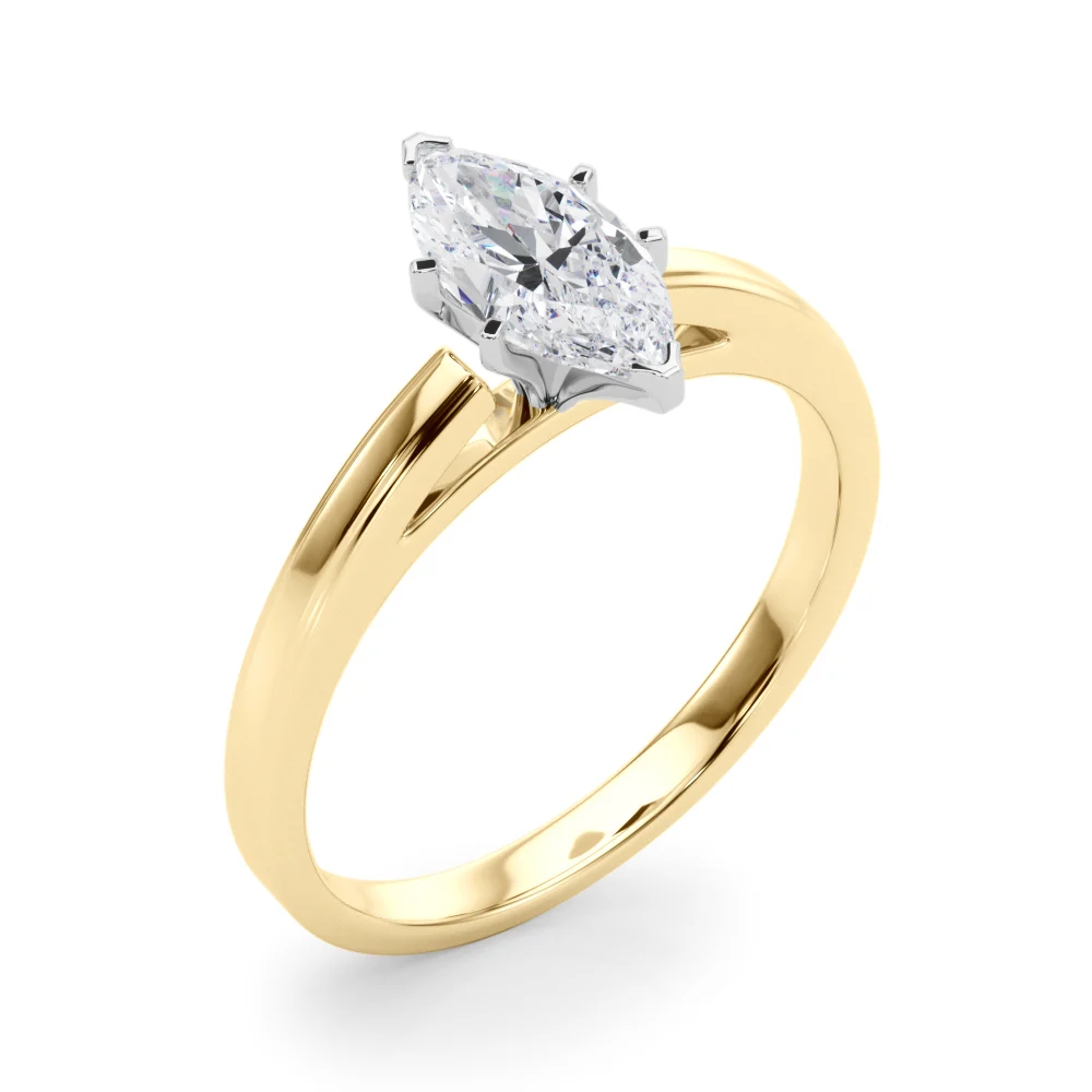 Classic Cathedral Style Peg Head Engagement Ring - Image 75
