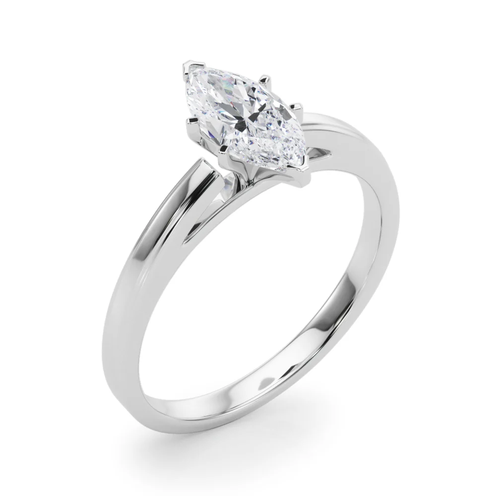 Classic Cathedral Style Peg Head Engagement Ring - Image 35