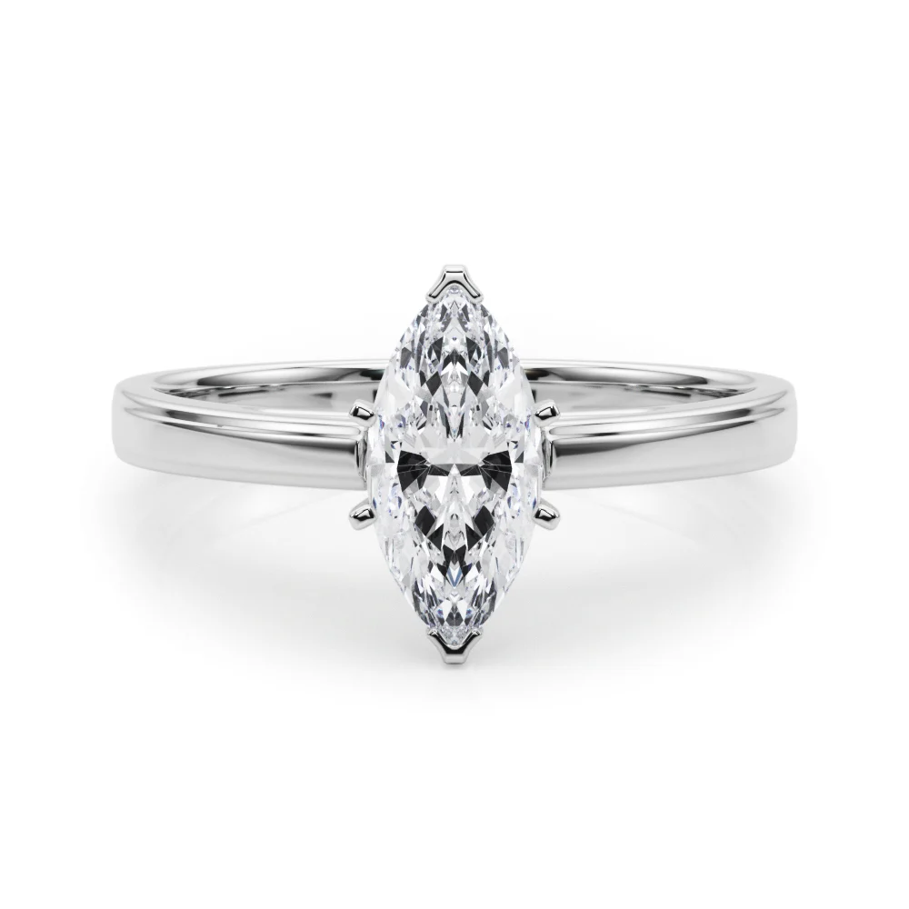 Classic Cathedral Style Peg Head Engagement Ring - Image 25