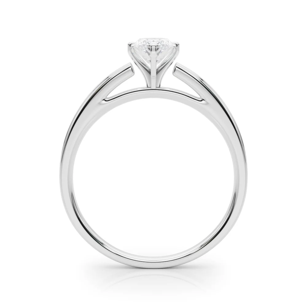 Classic Cathedral Style Peg Head Engagement Ring - Image 15