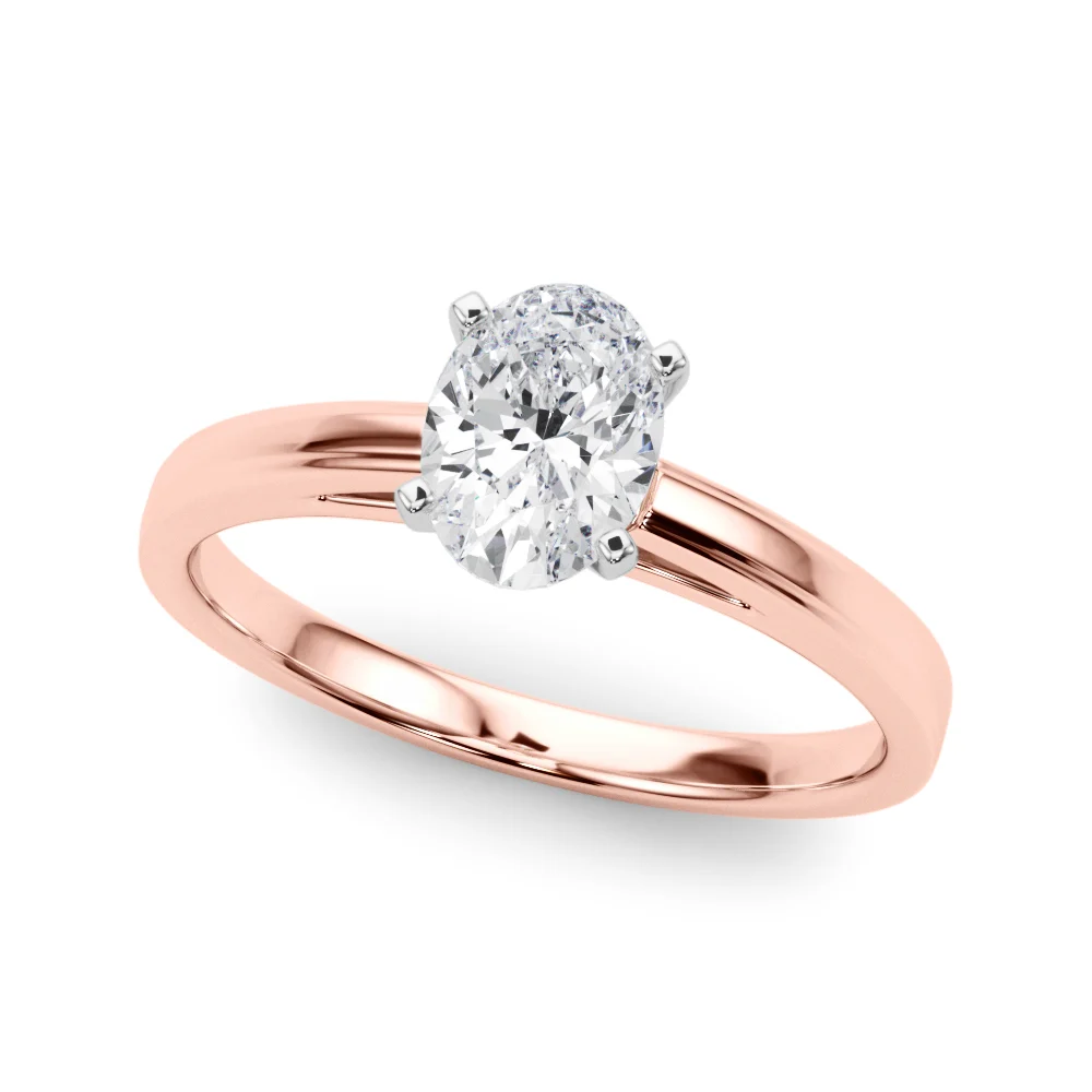 Classic Cathedral Style Peg Head Engagement Ring - Image 86