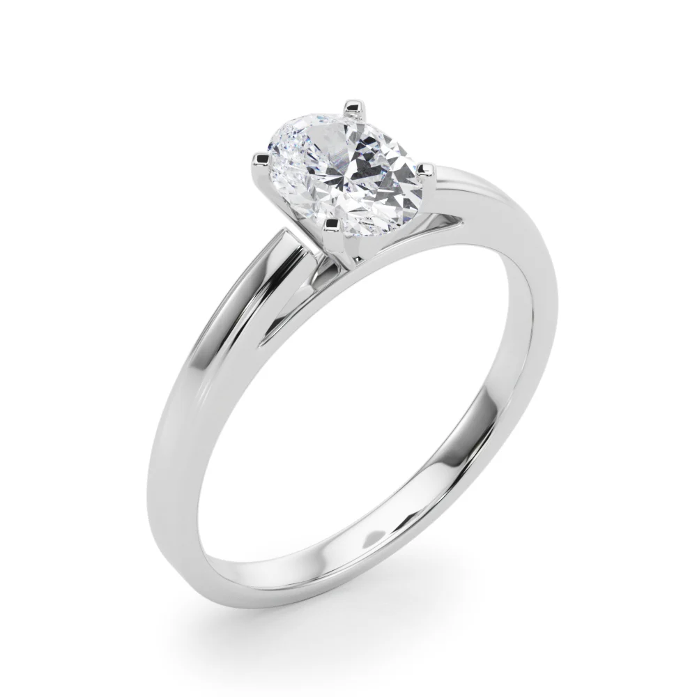 Classic Cathedral Style Peg Head Engagement Ring - Image 36