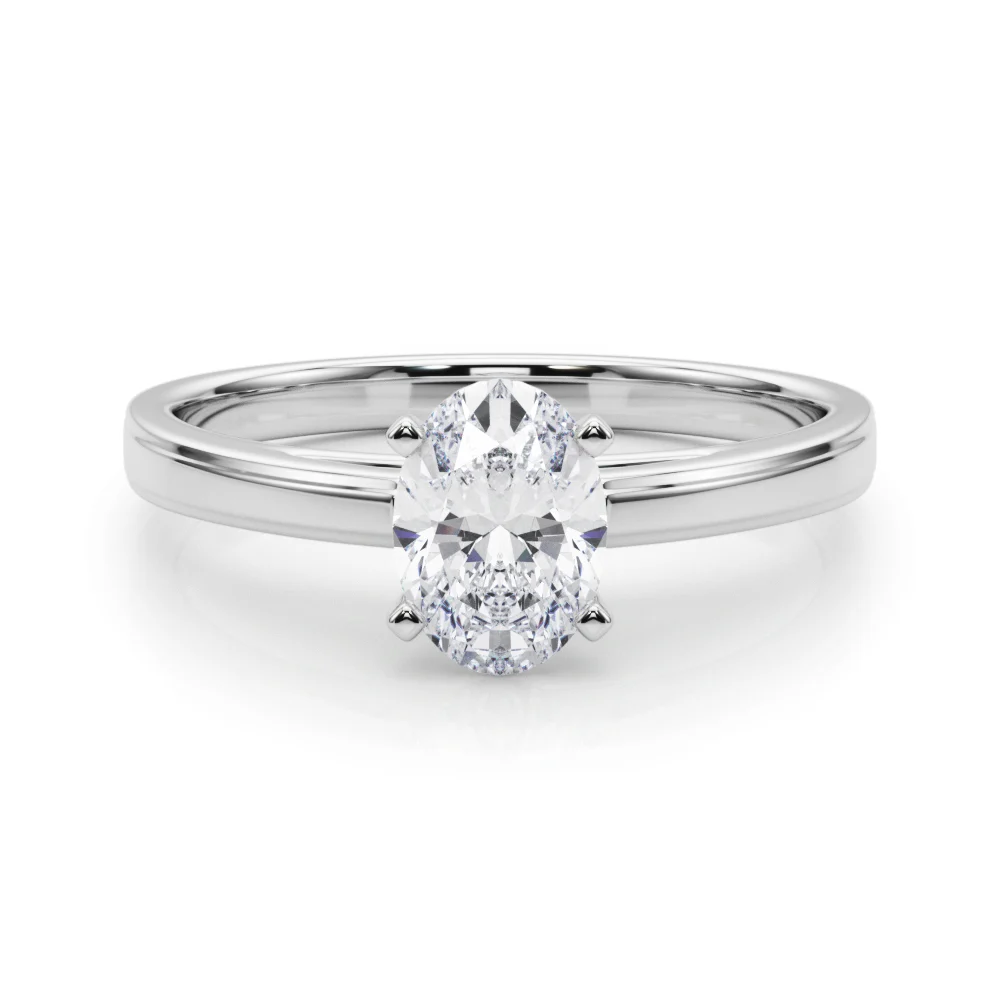 Classic Cathedral Style Peg Head Engagement Ring - Image 26
