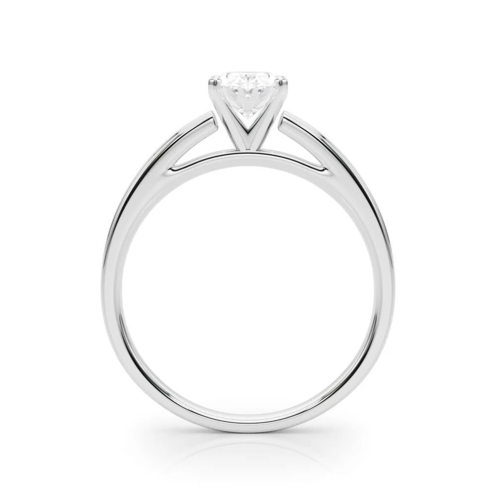 Classic Cathedral Style Peg Head Engagement Ring - Image 16