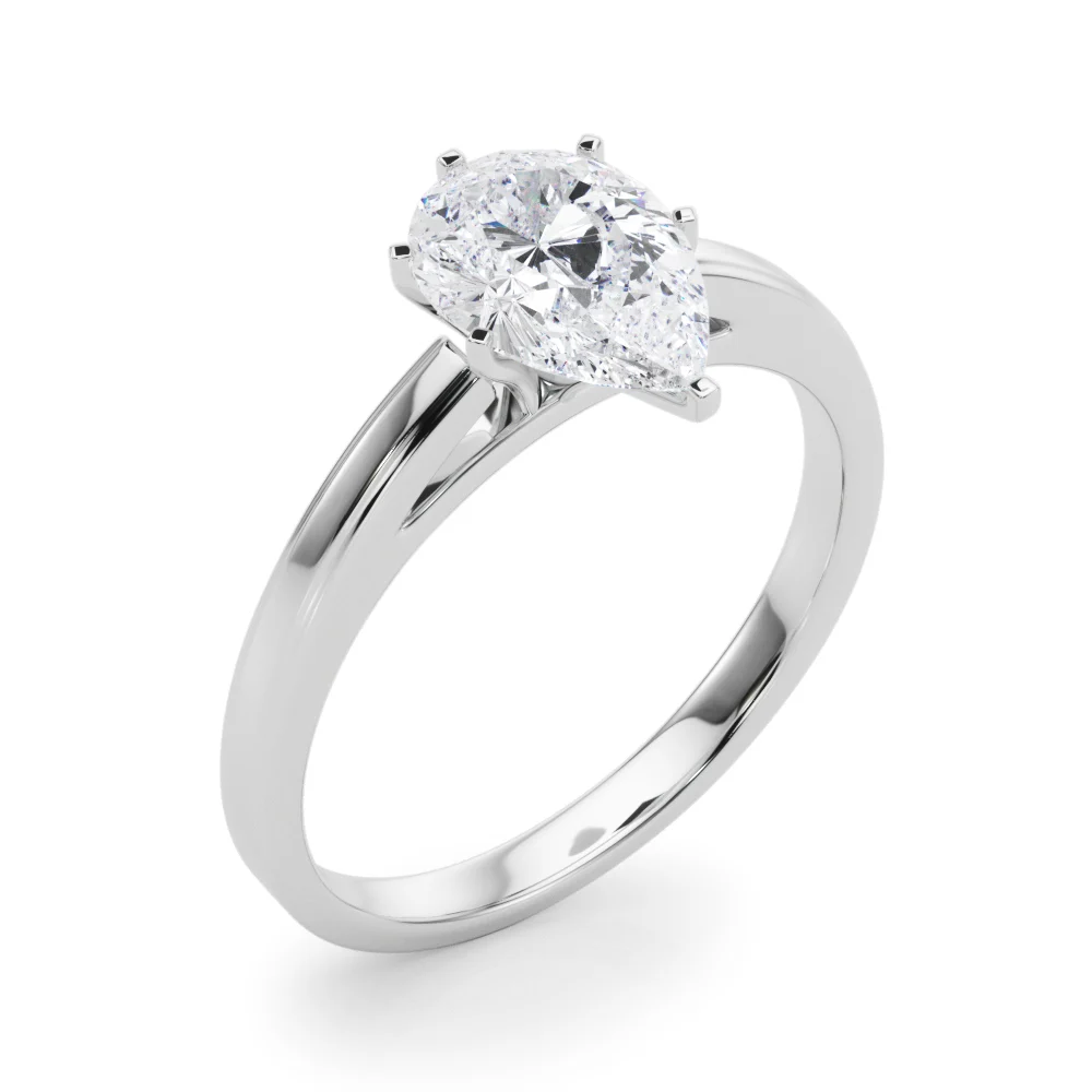 Classic Cathedral Style Peg Head Engagement Ring - Image 37