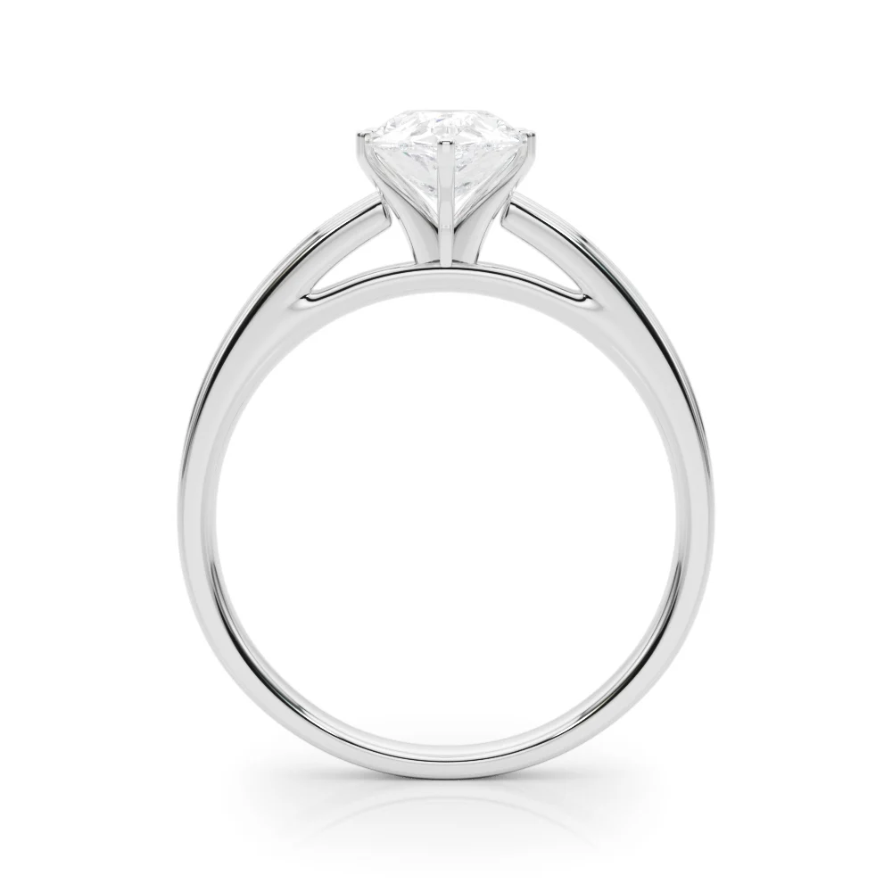 Classic Cathedral Style Peg Head Engagement Ring - Image 17