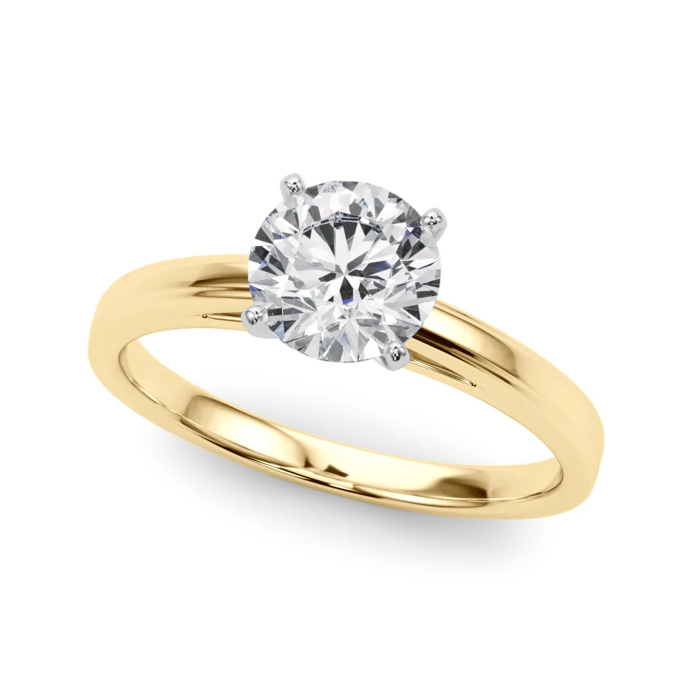 Classic Cathedral Style Peg Head Engagement Ring - Image 49
