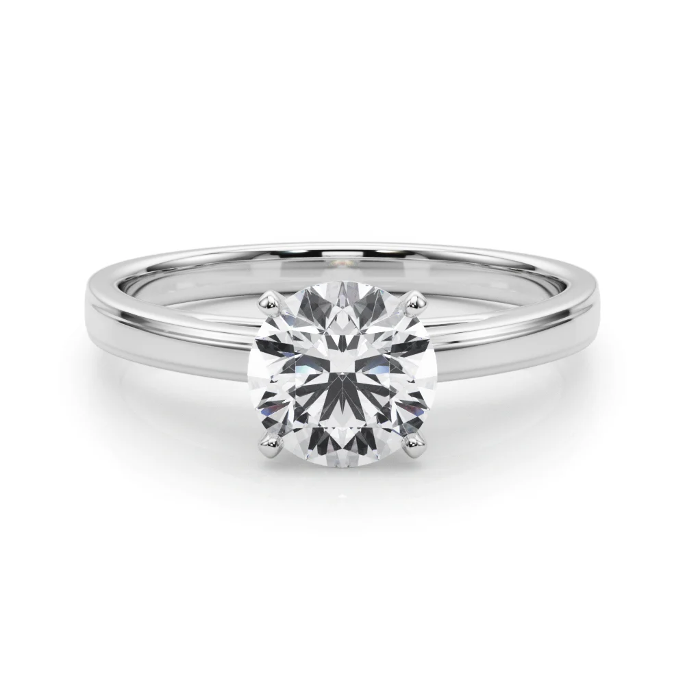 Classic Cathedral Style Peg Head Engagement Ring - Image 29