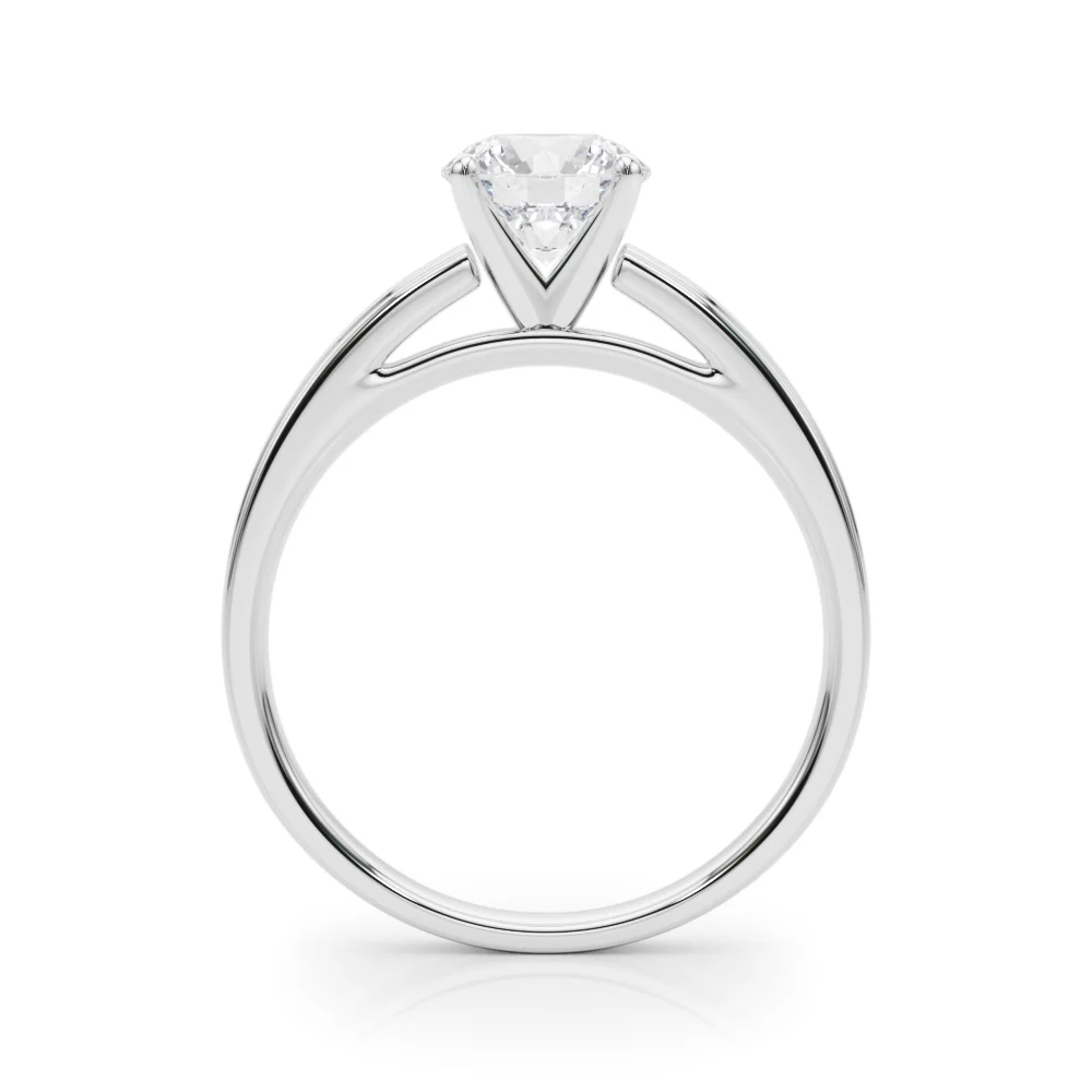 Classic Cathedral Style Peg Head Engagement Ring - Image 19
