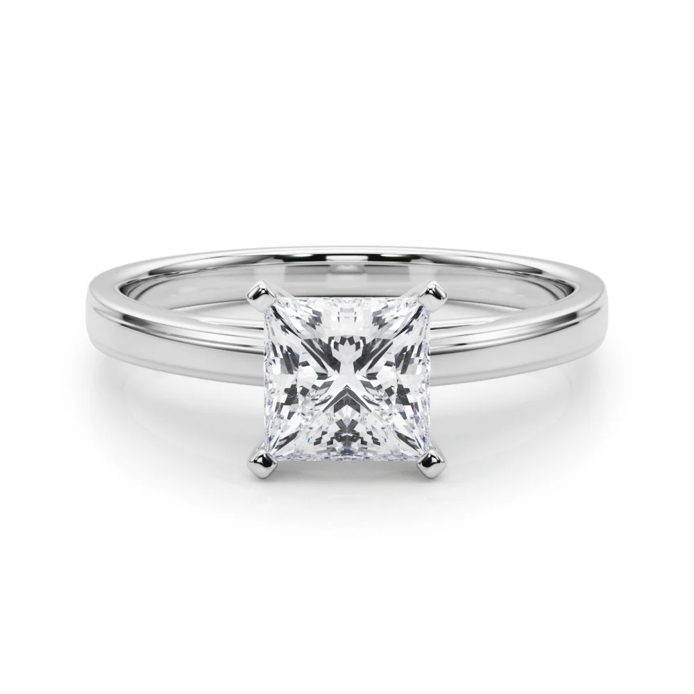 Classic Cathedral Style Peg Head Engagement Ring - Image 30