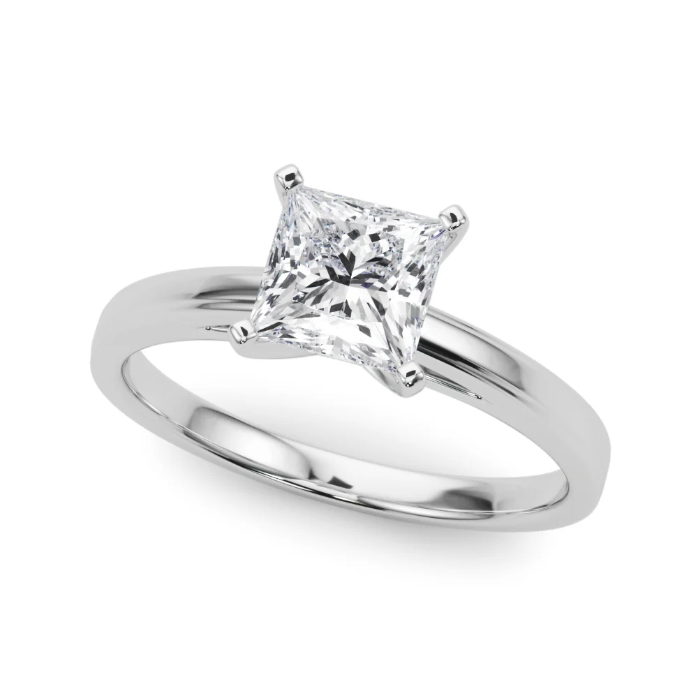 Classic Cathedral Style Peg Head Engagement Ring - Image 10