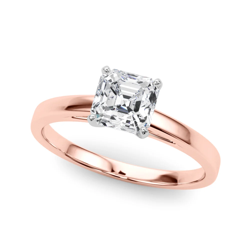 Classic Plain Cathedral Engagement Ring - Image 81