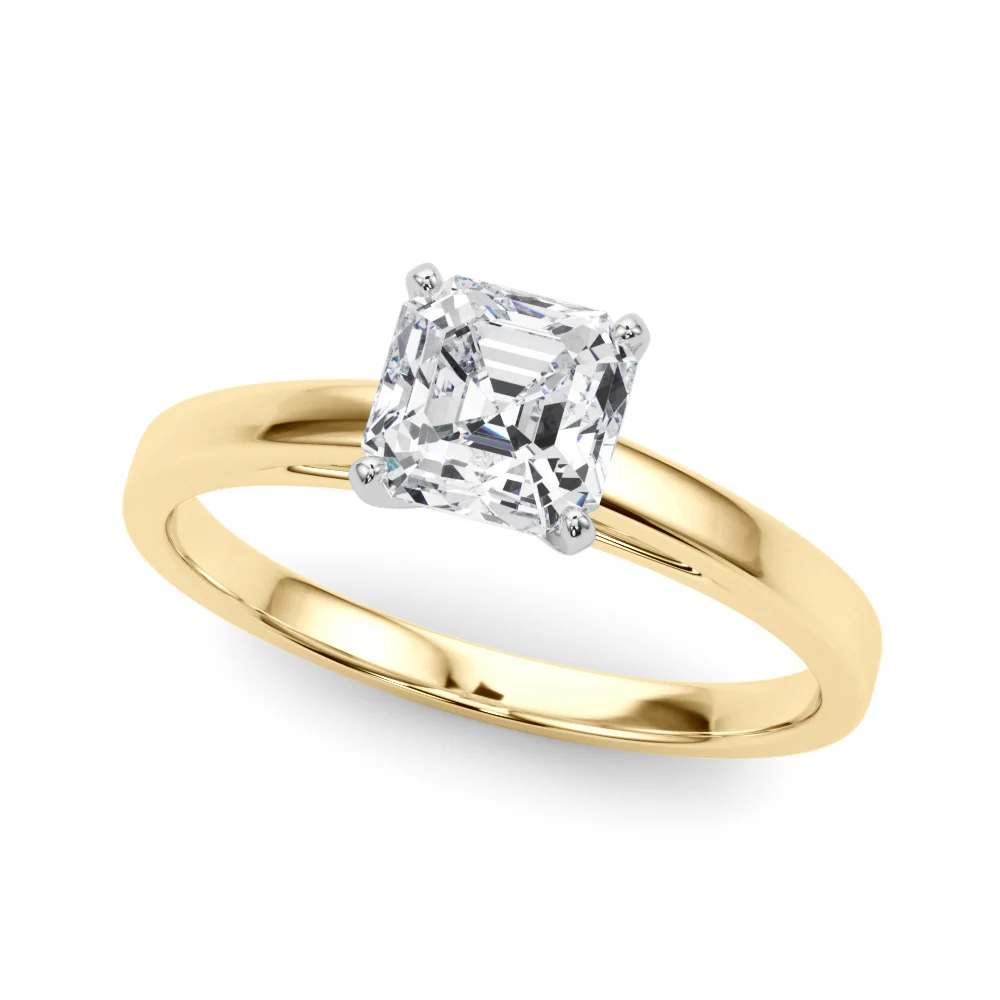 Classic Plain Cathedral Engagement Ring - Image 41