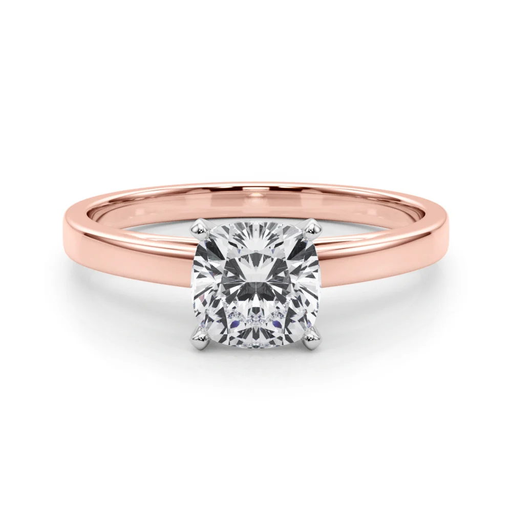 Classic Plain Cathedral Engagement Ring - Image 102