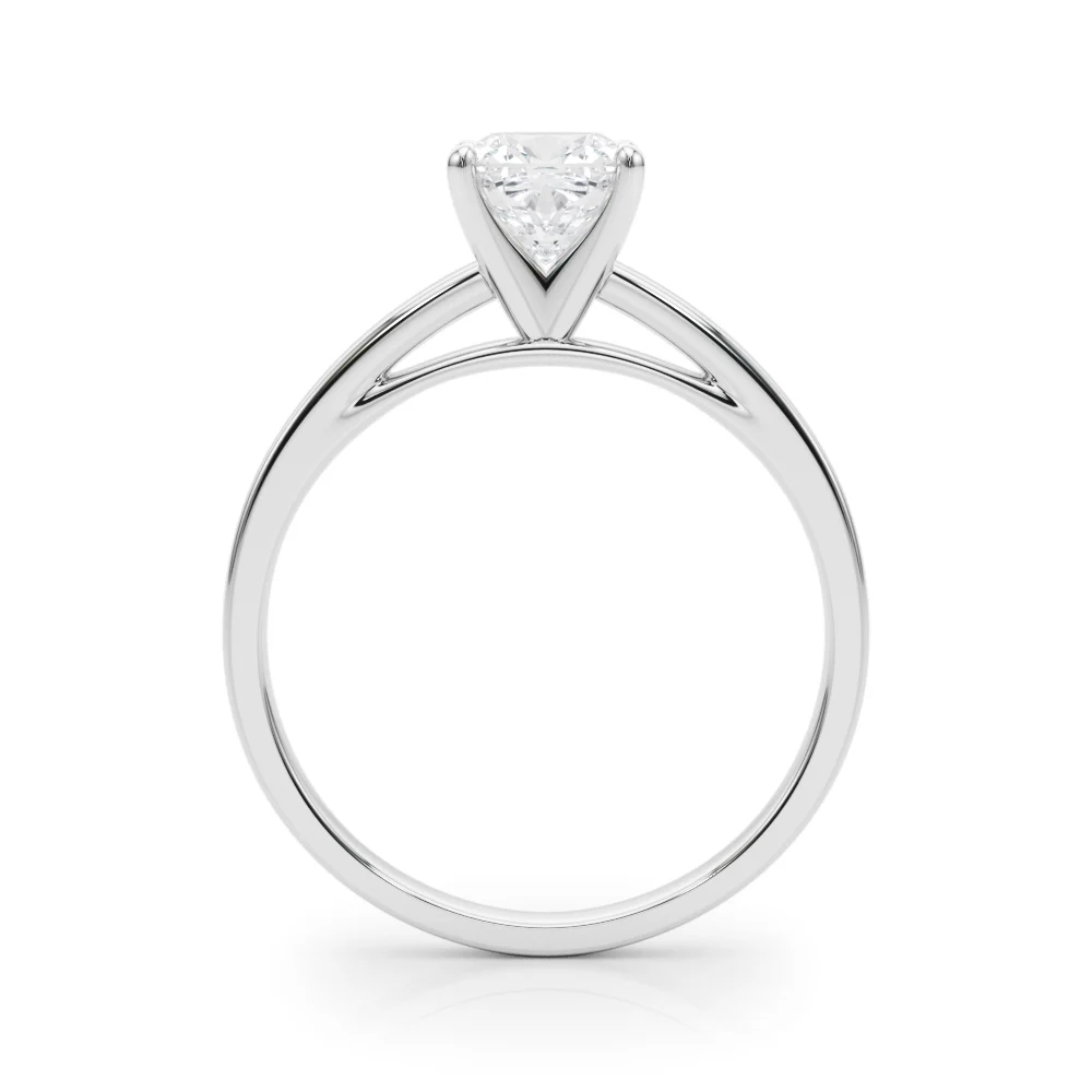 Classic Plain Cathedral Engagement Ring - Image 12
