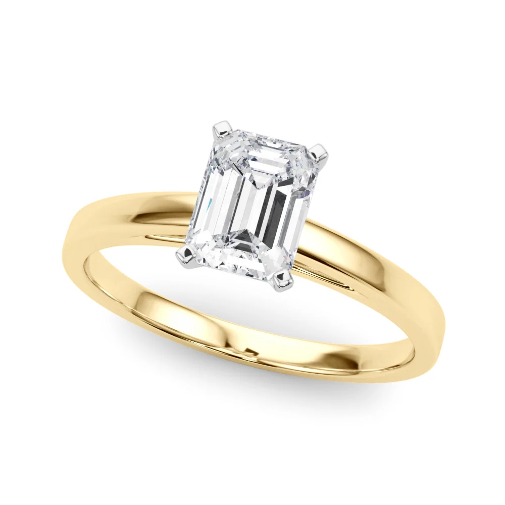 Classic Plain Cathedral Engagement Ring - Image 43