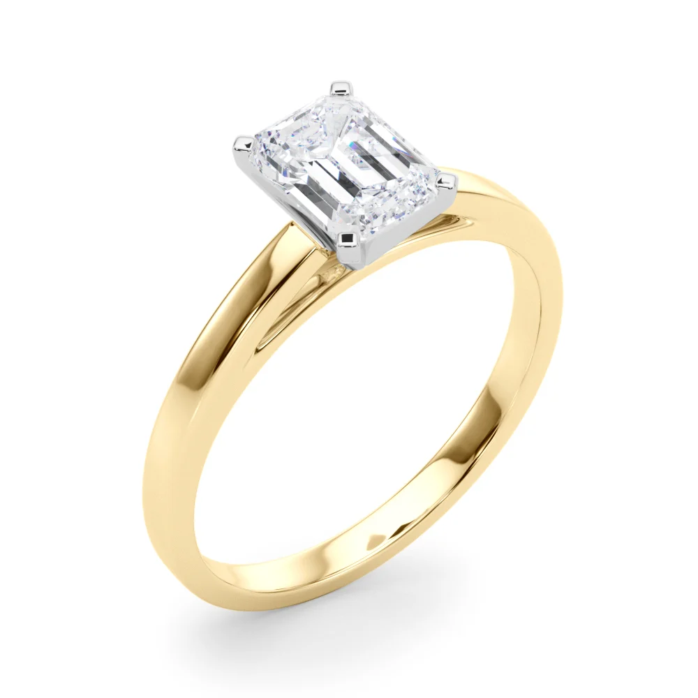 Classic Plain Cathedral Engagement Ring - Image 73