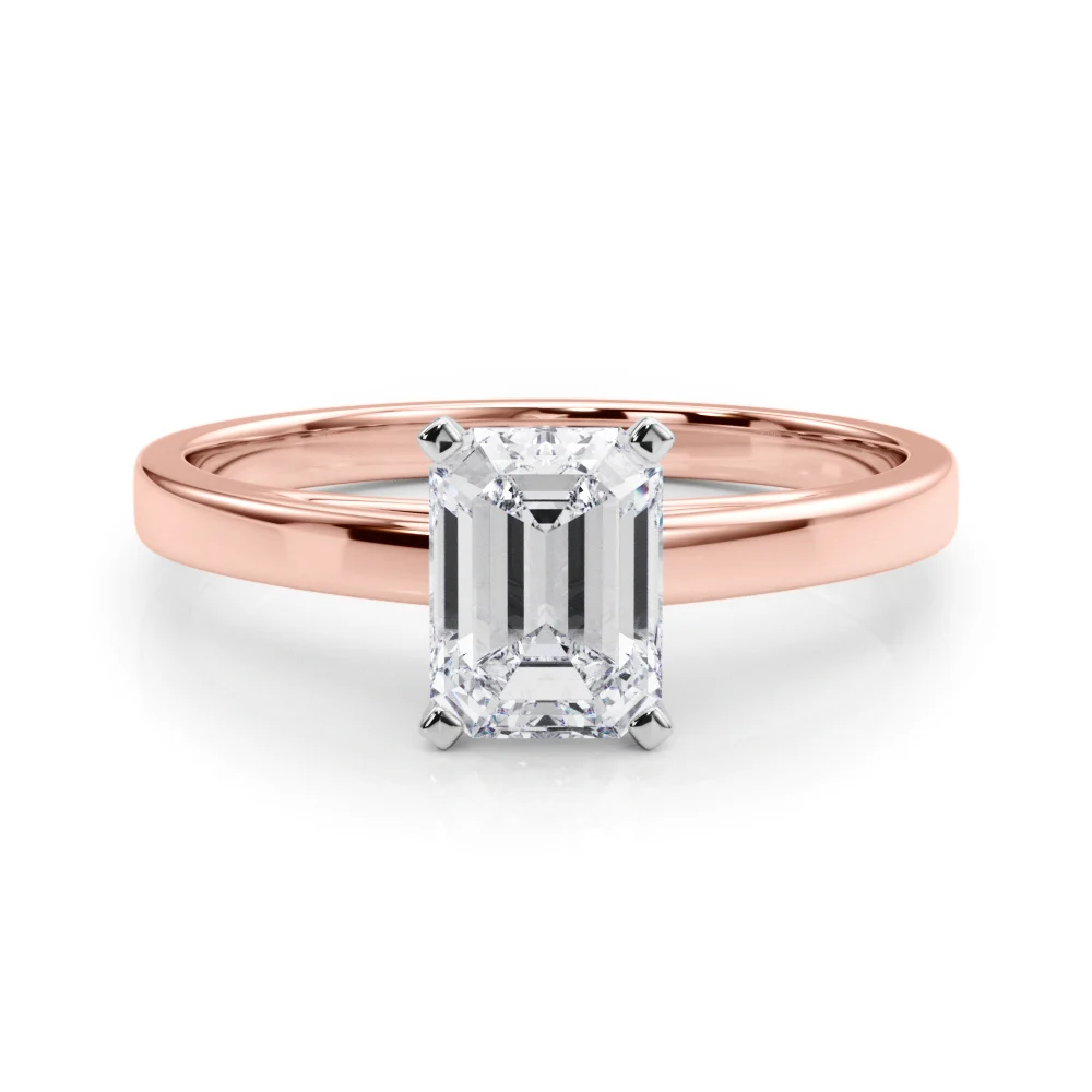 Classic Plain Cathedral Engagement Ring - Image 103