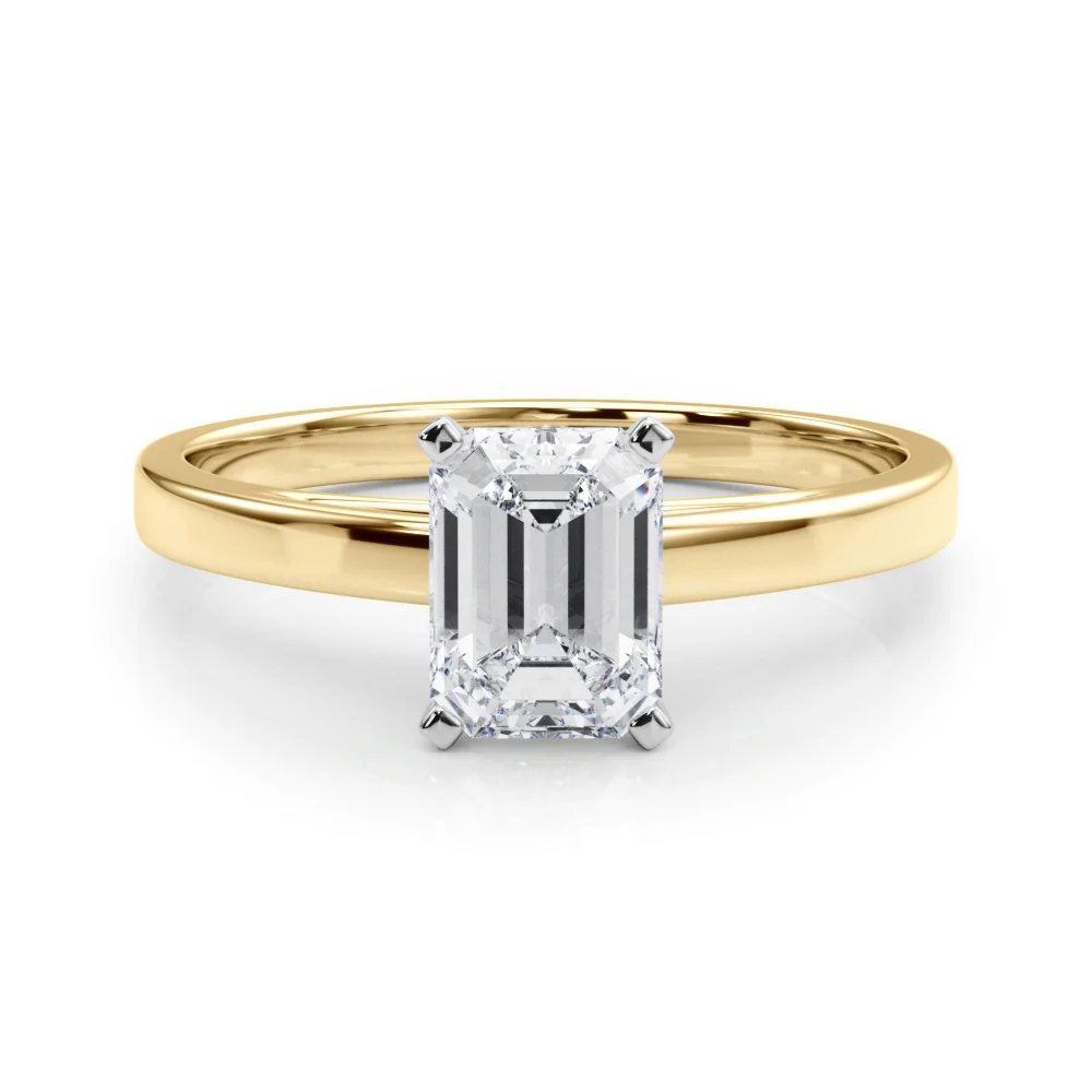 Classic Plain Cathedral Engagement Ring - Image 63