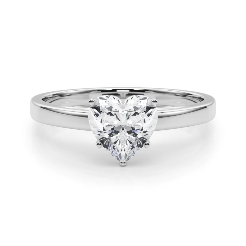 Classic Plain Cathedral Engagement Ring - Image 24