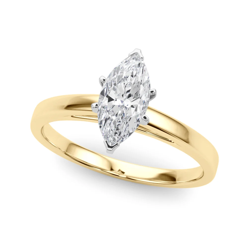 Classic Plain Cathedral Engagement Ring - Image 45