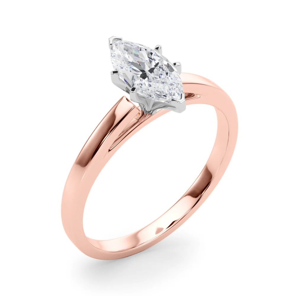 Classic Plain Cathedral Engagement Ring - Image 115