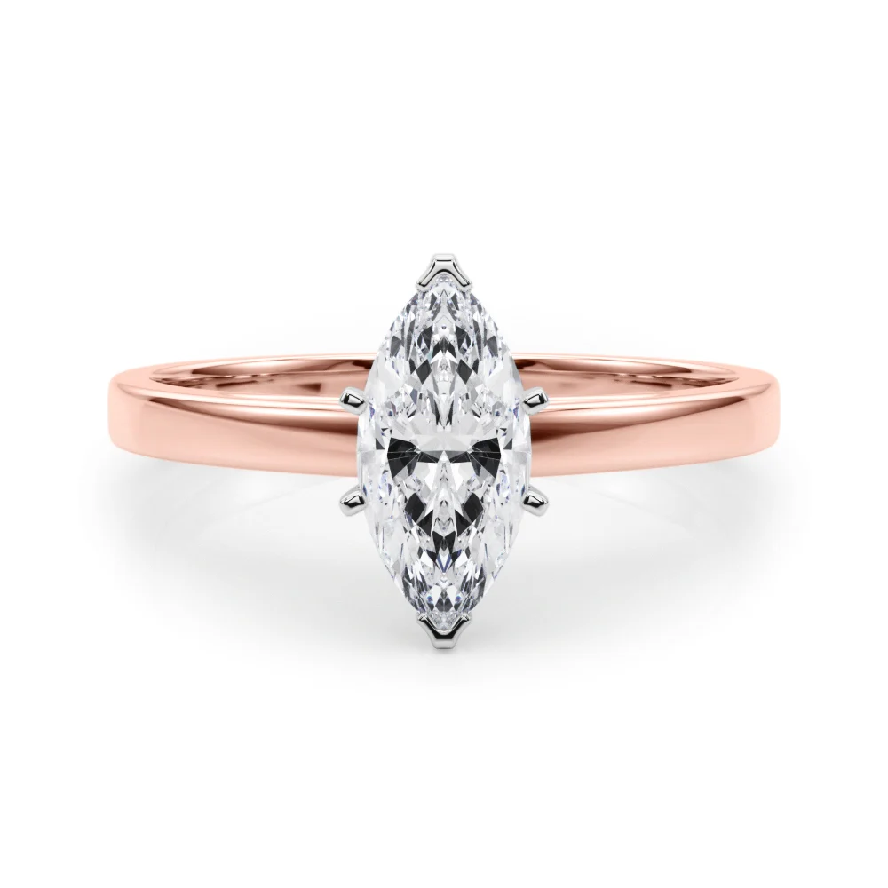 Classic Plain Cathedral Engagement Ring - Image 105